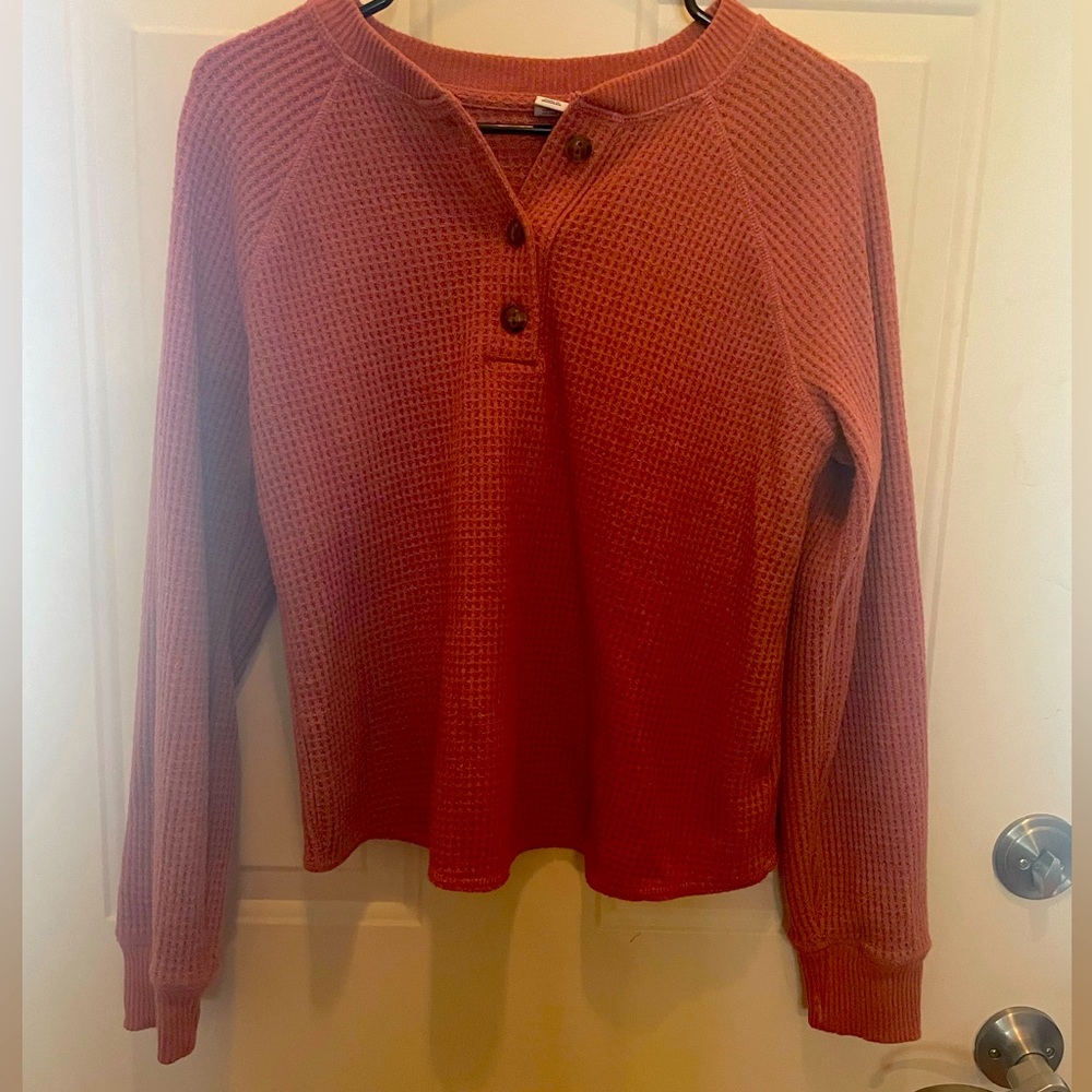 Textured long sleeve